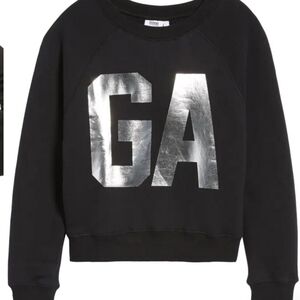 Good American Black Varisty Sweater